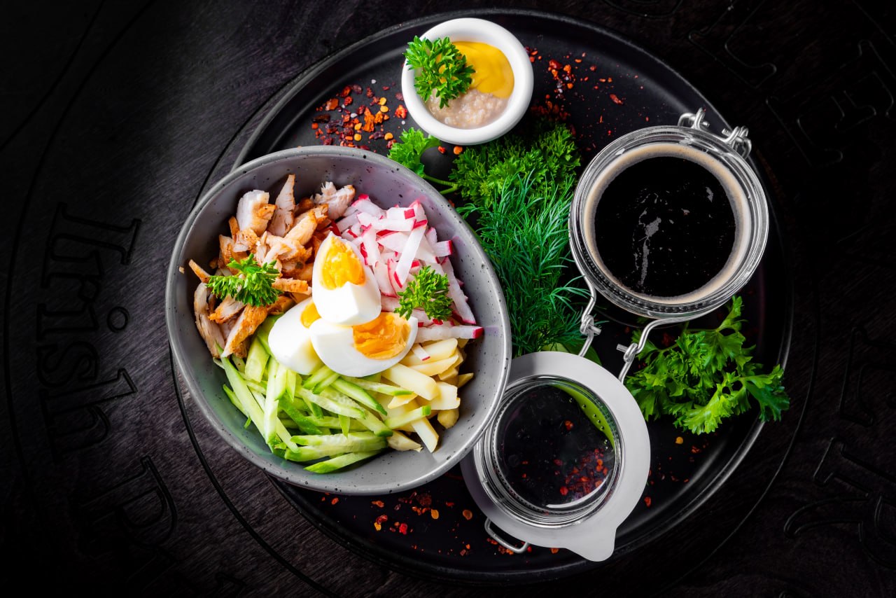 Okroshka with Kvass<br>500 g.